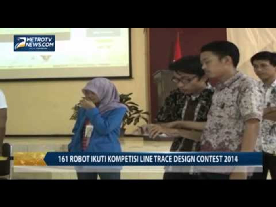 161 Robot Ikuti Kompetisi Line Trace Design Contest 2014