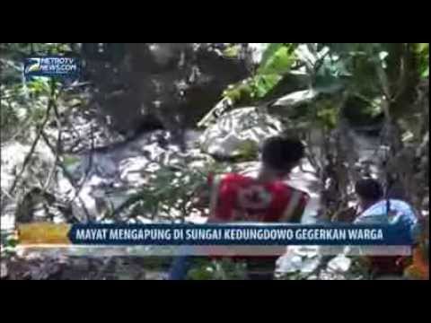 Mayat Mengapung di Sungai Kedungdowo Gegerkan Warga