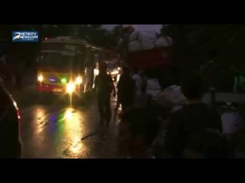 Diduga Rem Blong Truk Tabrak Belasan Sepeda Motor dan Mobil, 1 Tewas