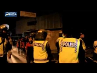 Tawuran di Pantura, Polisi Kocar Kacir Dilempari Batu