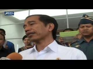Jokowi Pantau Lokasi Kebakaran Hutan dan Lahan di Pekanbaru