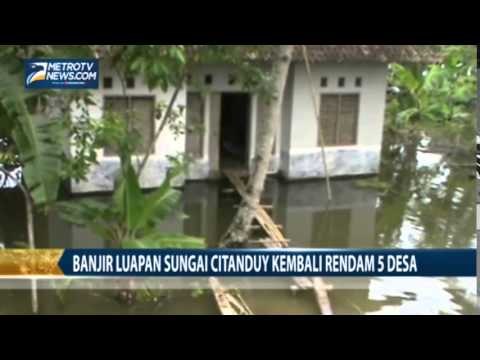 Banjir Luapan Sungai Citanduy Kembali Rendam 5 Desa