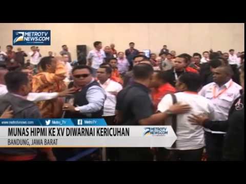 Munas HIPMI ke XV di Bandung Diwarnai Kericuhan