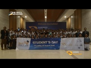 Ratusan Siswa 'Menimba Ilmu' di GIIAS 2015