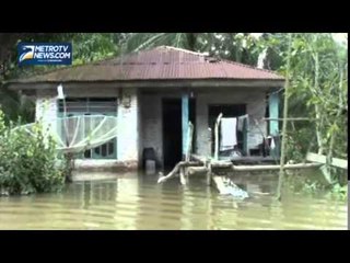 Hampir Sepekan Terendam Banjir Warga Belum Dapat Bantuan