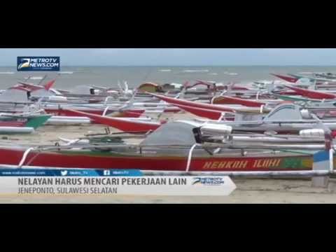Cuaca Buruk, Nelayan di Jeneponto Takut Melaut