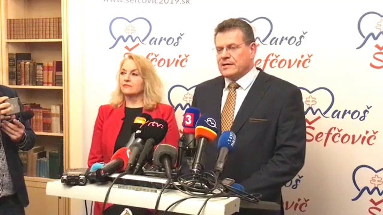 ZÁZNAM: Vyhlásenie Maroša Šefčoviča