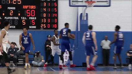 Derek Cooke Jr. throws down the alley-oop!
