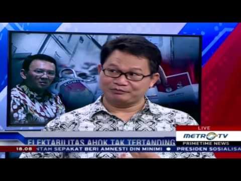 Primetime News: Elektabilitas Ahok Tak Terkejar