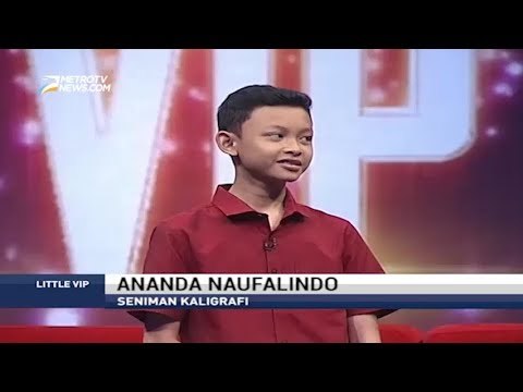 Naufal, Seniman Cilik Suka Kaligrafi Sejak Kelas 5 SD