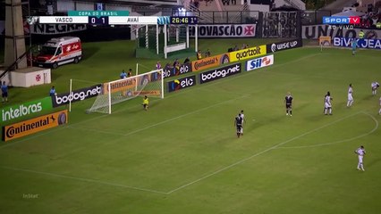CÁCERES VASCO 3X2 AVAÍ COPA DO BRASIL 2019