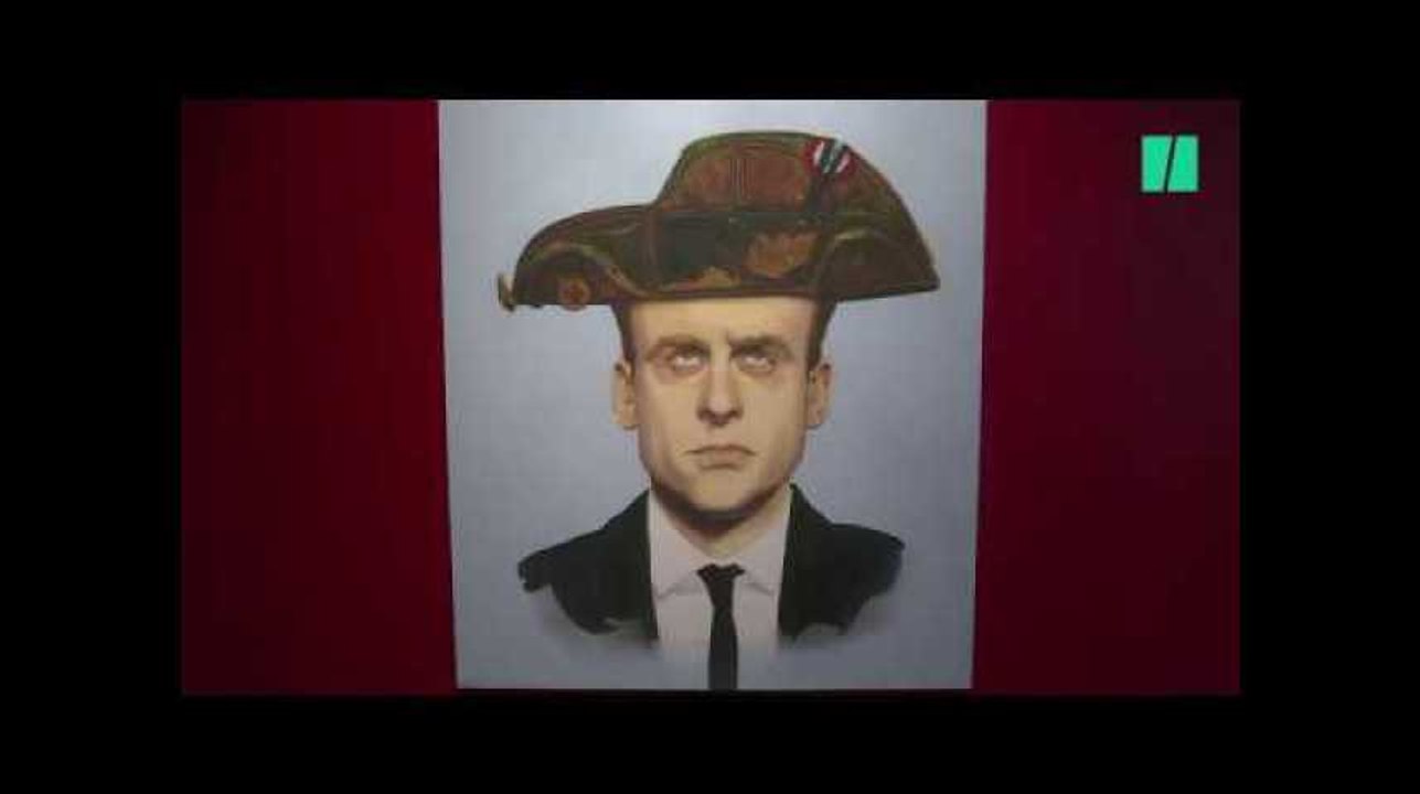 "Dessine-moi un Macron", l'exposition qui rassemble des caricatures du président français