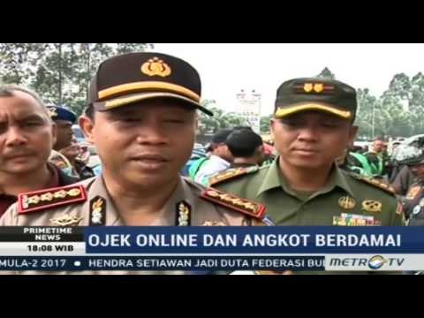 Primetime News - Ojek Online dan Angkot Berdamai
