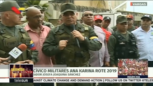 Head of Venezuela's Military: People Must Unite Against Attacks
