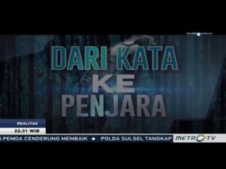 Realitas - Dari Kata ke Penjara