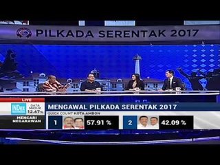 Hasil Sementara Quick Count Kota Ambon & Maluku Tengah