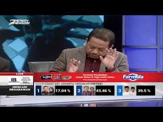 Indo Barometer: Partisipasi Masyarakat di Pilgub DKI 2017 Luar Biasa