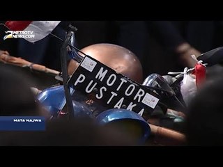 Dari Motor Rongsokan Jadi Perpustakaan Keliling