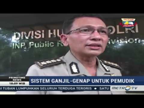 Primetime News: Sistem Ganjil-Genap Untuk Pemudik
