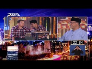 Permintaan Maaf Anies dan Ahok di Akhir Debat