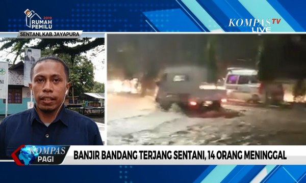 Tim SAR Masih Sulit Jangkau Sejumlah Lokasi Banjir Bandang Sentani