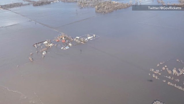 State leaders see the unbelievable flooding devastation