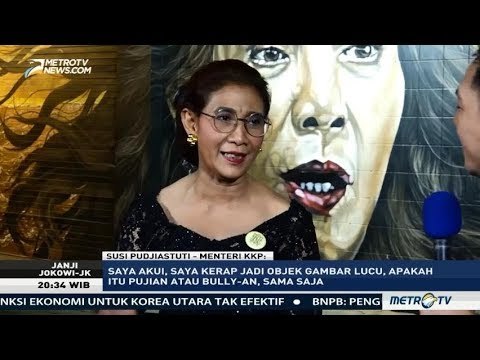 Janji Jokowi-JK - Menteri Susi: Kok Mau-Maunya Nggambar Saya?