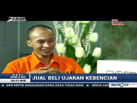 OPSI: Ketua Saracen Bantah Postingannya Berdasarkan Pesanan