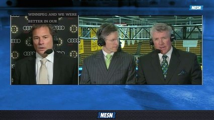 Jack, Brick Caught Up With Bruce Cassidy After Bruins' Overtime Thriller