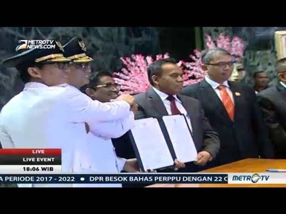 Sertijab Anies-Sandi Tidak Dihadiri Djarot