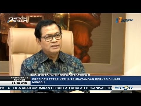 President's Corner - Cerita Pramono Anung Soal Presiden yang Tetap Kerja di Hari Minggu