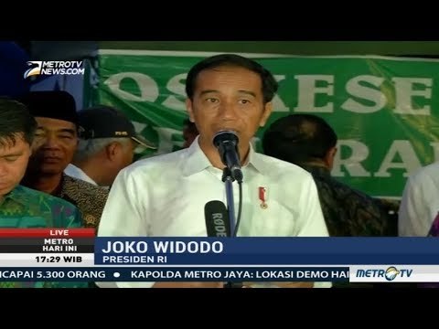 Jokowi Minta Warga Sekitar Gunung Agung Ikuti Instruksi Petugas