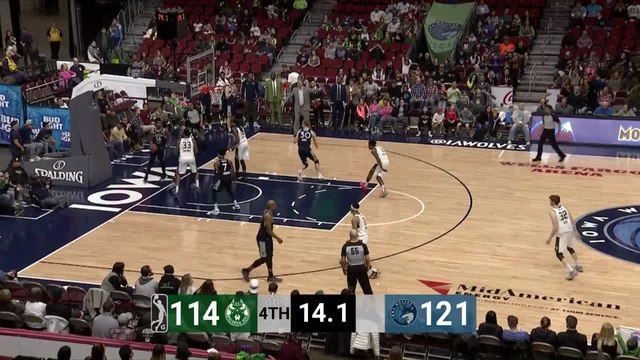 A.J. Hess (16 points) Highlights vs. Iowa Wolves