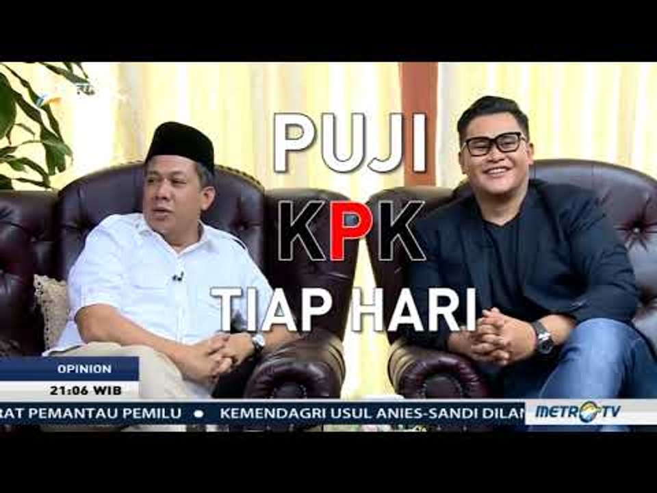 Opinion: Ini Alasan Fahri Hamzah Ingin KPK Dibubarkan
