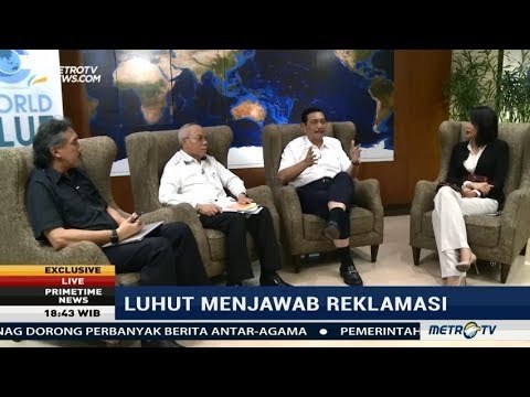 Luhut Sebut Proyek Reklamasi Kerap Dipolitisasi