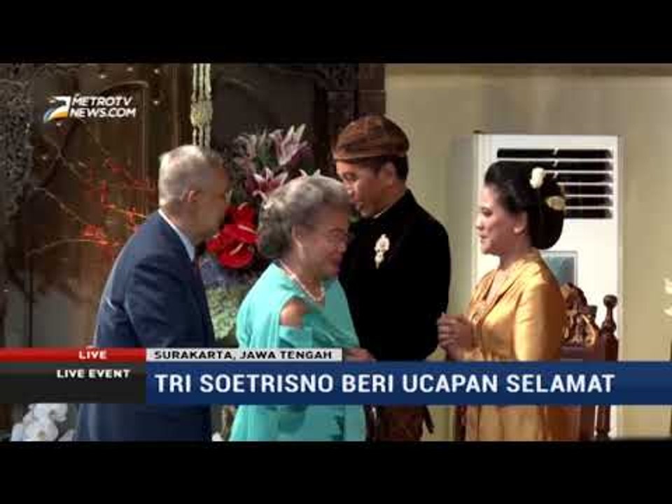 Sejumlah Tokoh Beri Ucapan Selamat ke Kahiyang-Bobby