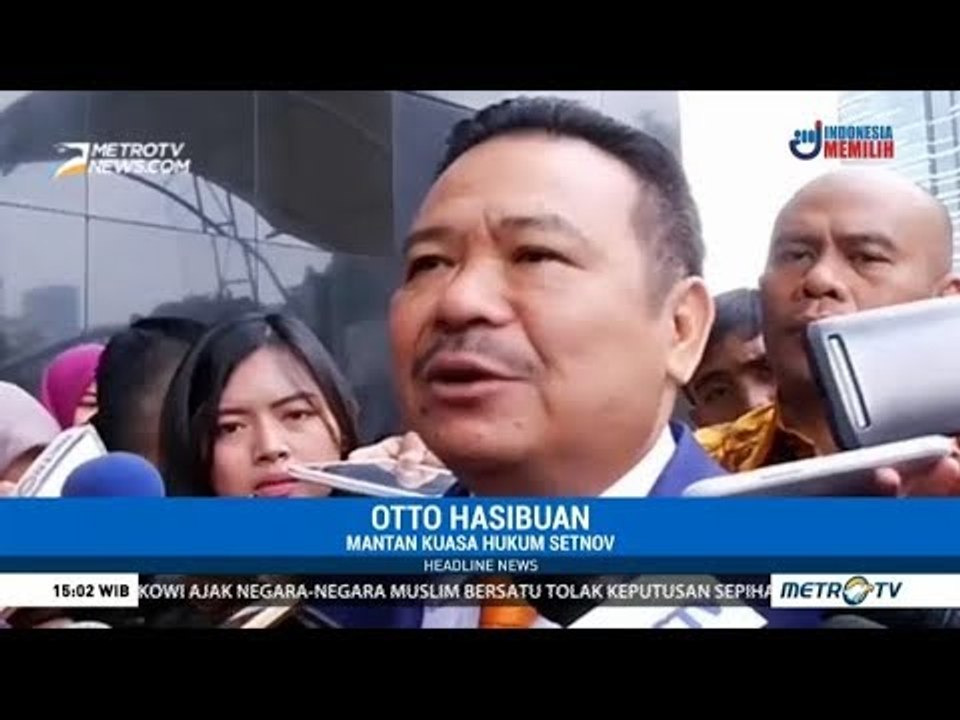 Otto Hasibuan Mundur dari Pengacara Setnov