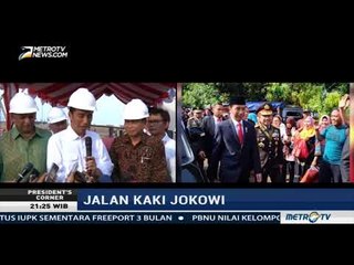 Jalan Kaki Jokowi