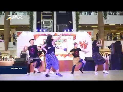 Kemeriahan Indonesia Menari 2017 di Bandung