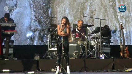 Entrevista + Concierto de Camila Gallardo en REC - Rock en Conce #REC2019, Chile (16-03-2019)