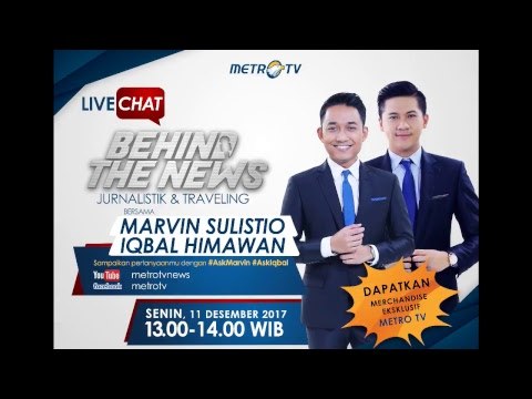 Live Chat - Behind The News Bersama Iqbal Himawan dan Marvin Sulistio