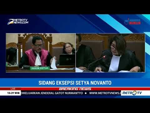 Tim Kuasa Setya Novanto Sampaikan Nota Keberatan (2)