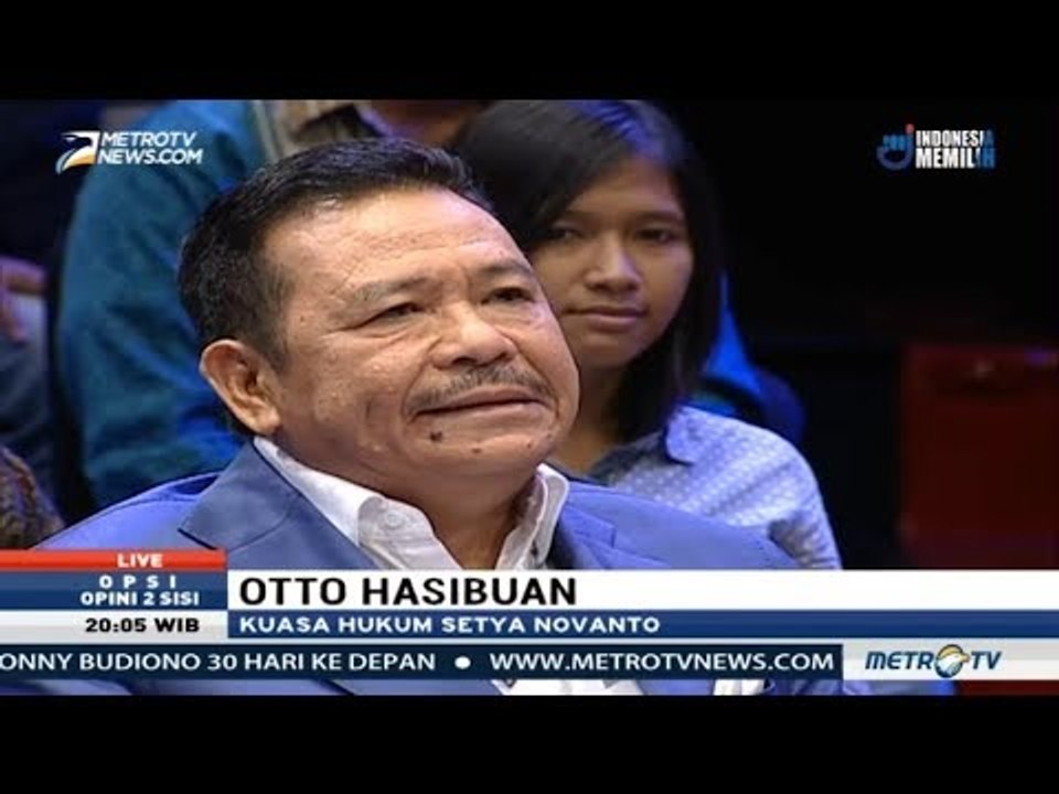 Opsi - Kuasa Hukum: Setya Novanto Masih Linglung