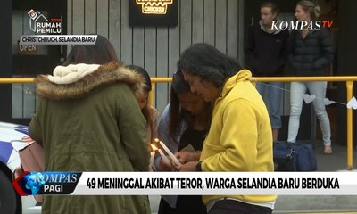 49 Meninggal akibat Teror, Warga Selandia Baru Berduka