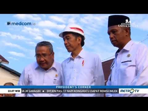 President's Corner - Jokowi Tinjau Tiga Proyek Padat Karya di Maluku