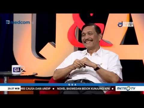 Q & A - Menko Luhut: Saya Tak Berpikir untuk Jadi Calon Wakil Presiden