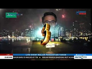 Warga Makassar Sambut Tahun Baru 2018