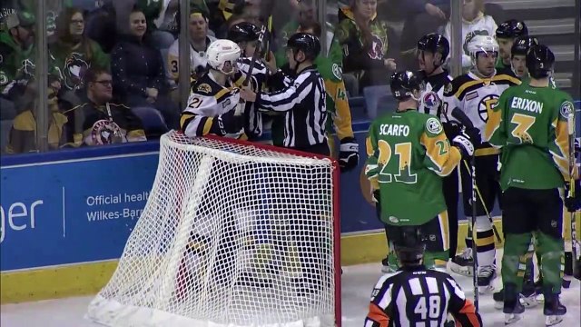 Wilkes-Barre/Scranton Penguins 2 - Providence Bruins 1 (OT)