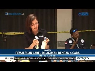 Begini Cara PT Pandawa Palsukan Label Produk Kedaluwarsa