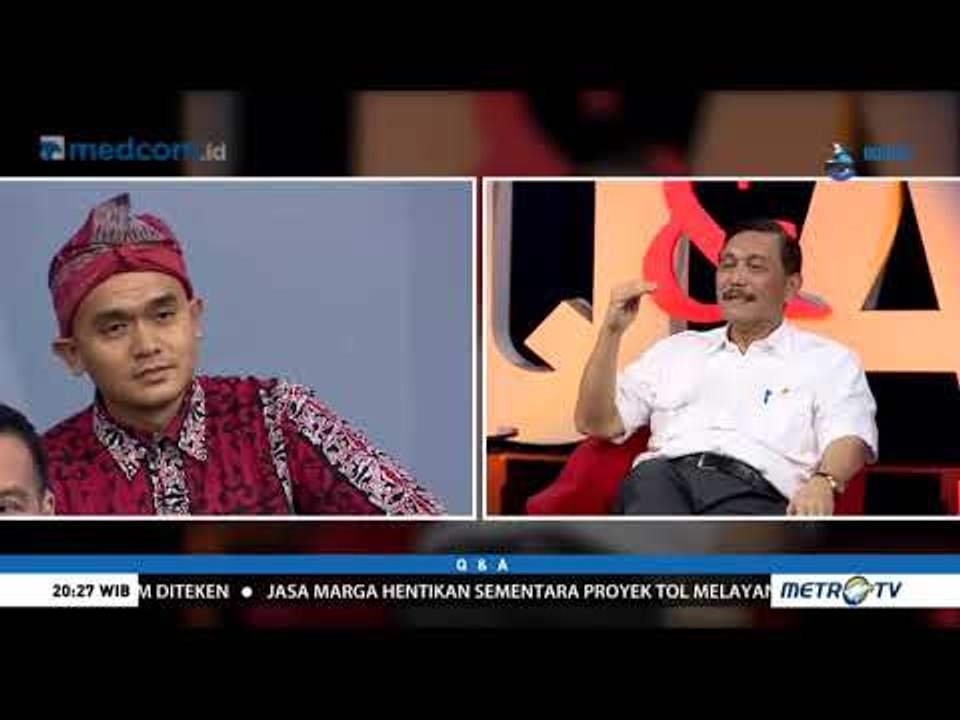 Q & A -  Kata Luhut Soal Menteri Rangkap Jabatan di Golkar